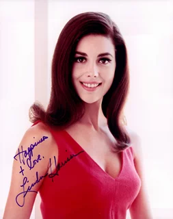 Linda Harrison autograph