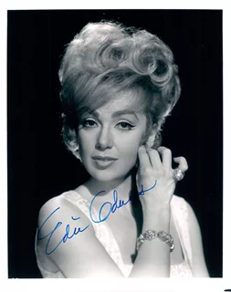 Edie Adams autograph