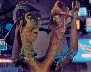 Star Wars: The Phantom Menace autograph