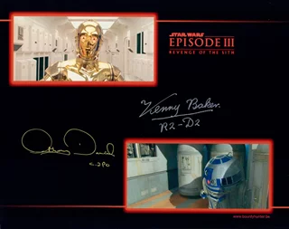 Star Wars Droids autograph