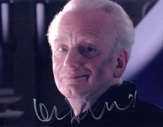 Ian McDiarmid autograph