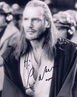 Liam Neeson autograph