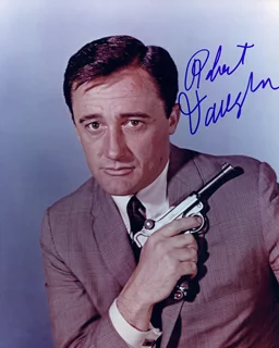 Robert Vaughn autograph