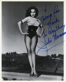 Julie Newmar autograph