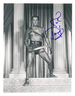Kirk Douglas autograph