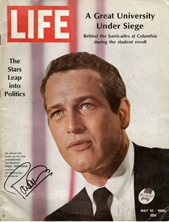 Paul Newman autograph