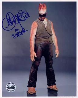 Ahmed Best autograph