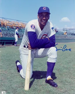 Ernie Banks autograph