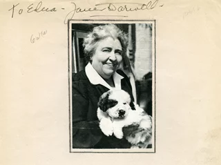 Jane Darwell autograph