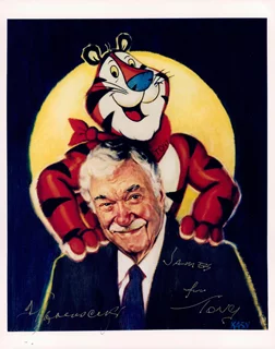 Thurl Ravenscroft autograph