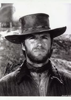Clint Eastwood autograph