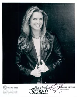 Brooke Shields autograph