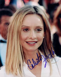 Calista Flockhart autograph