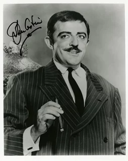 John Astin autograph