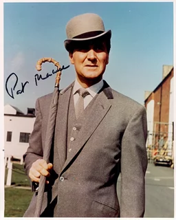 Patrick MacNee autograph