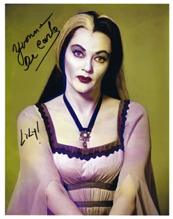 Yvonne DeCarlo autograph