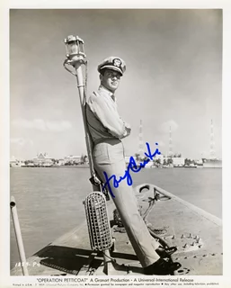 Tony Curtis autograph