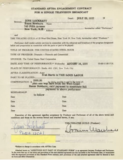 June Lockhart autograph