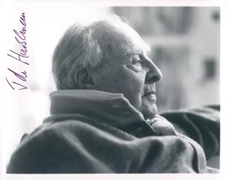 John Houseman autograph