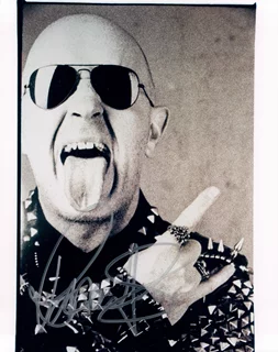 Rob Halford autograph