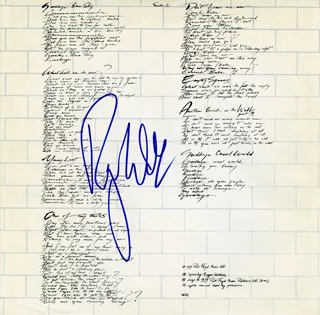 Roger Waters autograph