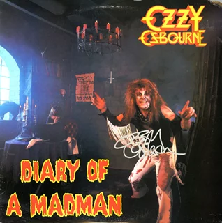 Ozzy Osbourne autograph