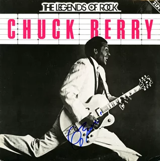 Chuck Berry autograph