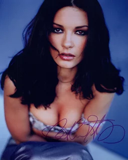 Catherine Zeta Jones autograph
