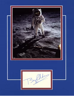 Buzz Aldrin autograph