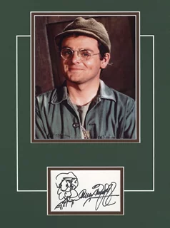 Gary Burghoff autograph
