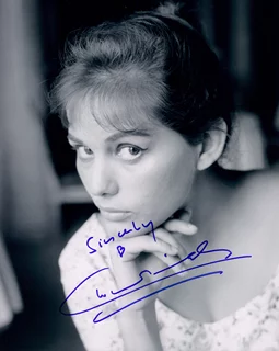 Claudia Cardinale autograph