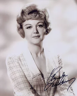 Angela Lansbury autograph