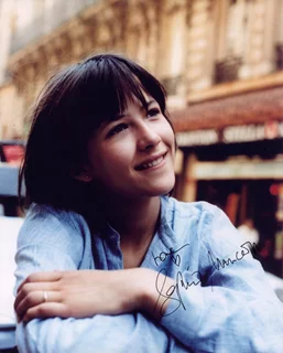 Sophie Marceau autograph