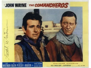 Stuart Whitman autograph