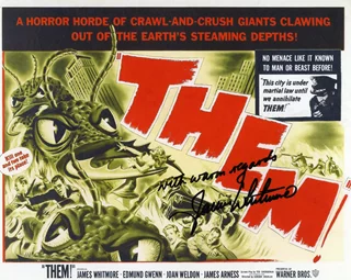 James Whitmore autograph