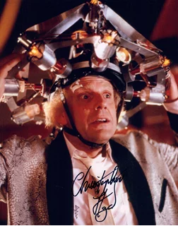 Christopher Lloyd autograph