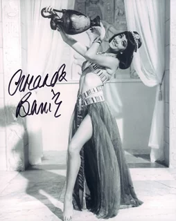 Amanda Barrie autograph