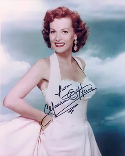 Maureen O'Hara autograph