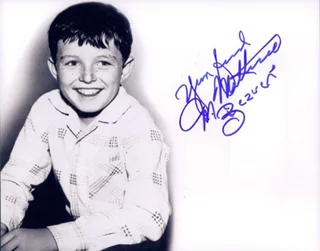 Jerry Mathers autograph