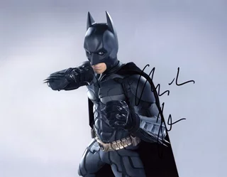 Christian Bale autograph