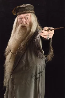 Michael Gambon autograph