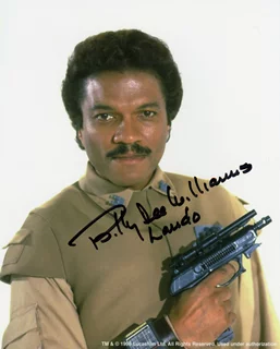 Billy Dee Williams autograph