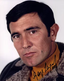George Lazenby autograph