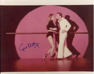 Gene Kelly autograph