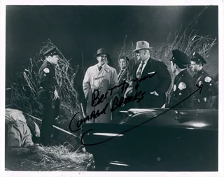 Conrad Brooks autograph