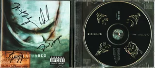 Disturbed autograph