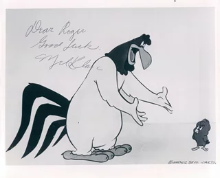 Mel Blanc autograph