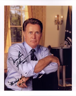Martin Sheen autograph