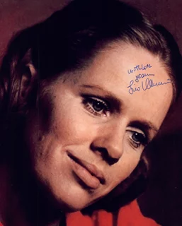 Liv Ullmann autograph