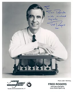 Fred Rogers autograph